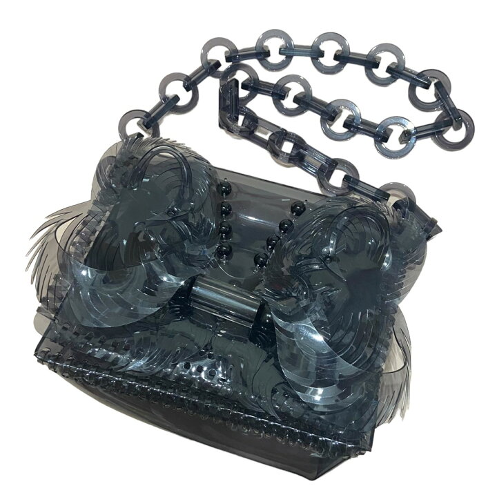 楽天市場】【中古】mame kurogouchi｢Vinyl Chloride Long Chain Bag 
