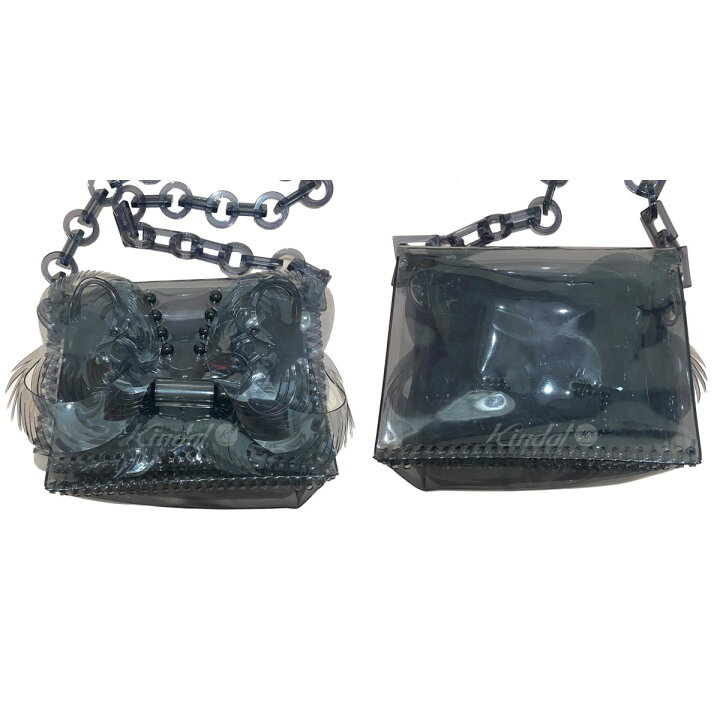 楽天市場】【中古】mame kurogouchi｢Vinyl Chloride Long Chain Bag 