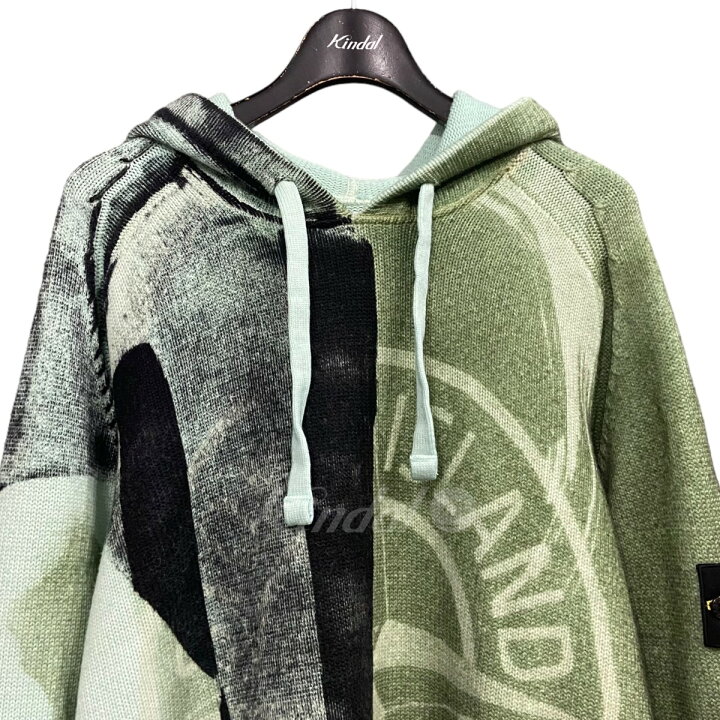 楽天市場】【中古】STONE ISLAND 22AW グラフィックニットパーカー 