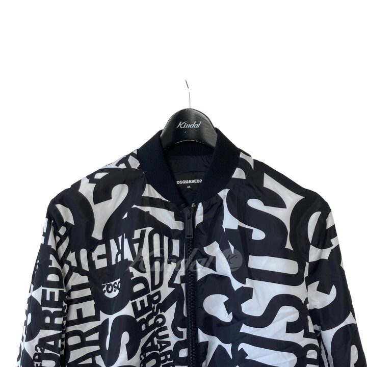 楽天市場】【中古】DSQUARED2ロゴ総柄 ナイロンジャケット ブルゾン 