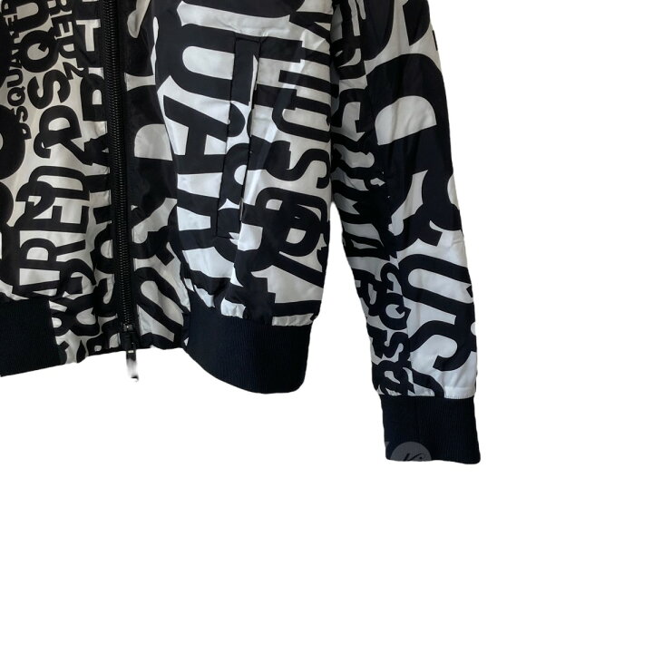 楽天市場】【中古】DSQUARED2ロゴ総柄 ナイロンジャケット ブルゾン 