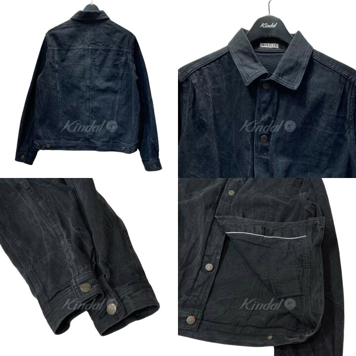 楽天市場】【中古】AURALEE SELVEDGE FADED LIGHT DENIM BLOUSON 