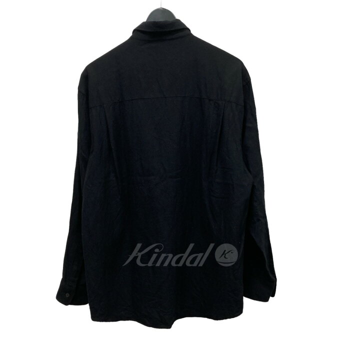 AURALEE 黒 長袖シャツ サイズ4 