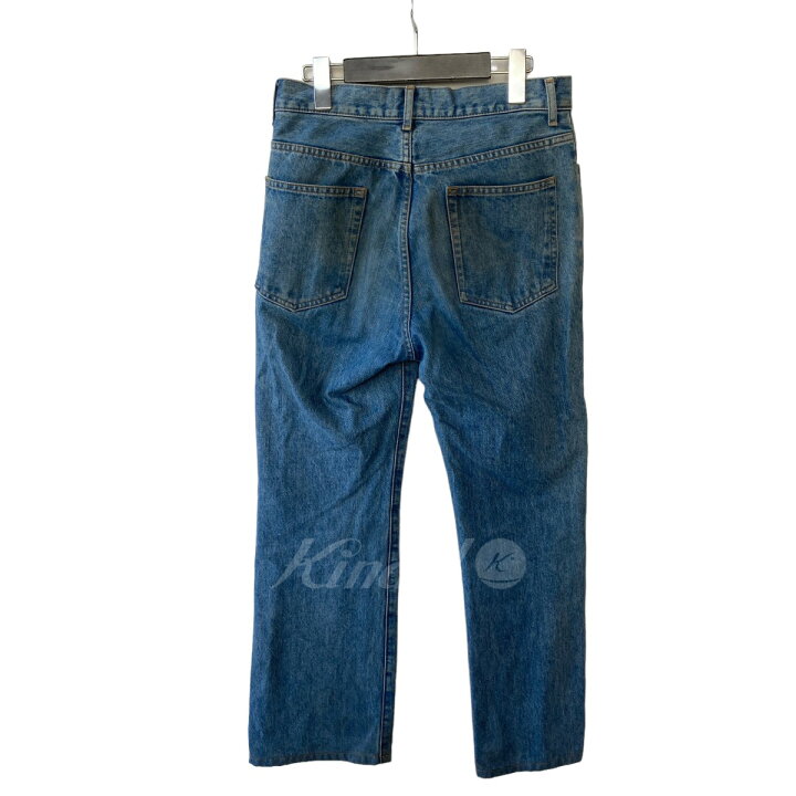 楽天市場】【中古】ALLEGEブーツカットデニムパンツ インディゴ サイズ 
