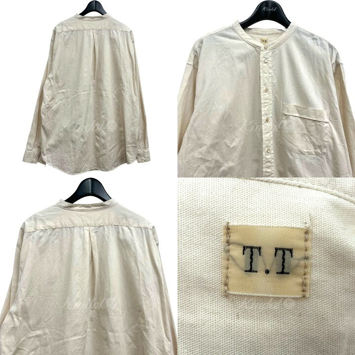 楽天市場】【中古】Taiga Takahashi ｢BAND COLLAR SHIRT｣バンドカラー 