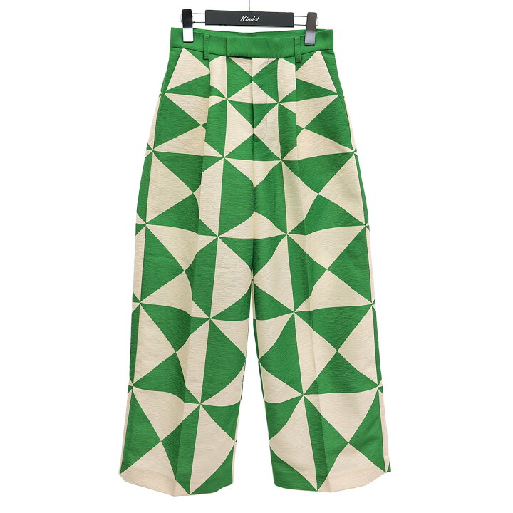 楽天市場】【中古】MAISON SPECIAL トライアングル柄ジャガードワイド 