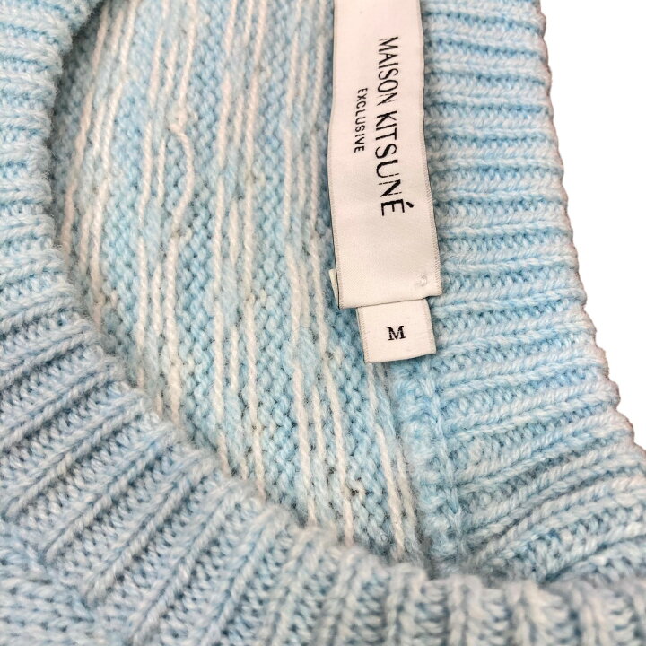 楽天市場】【中古】MAISON KITSUNE JM00565KT1074 モヘア混ニット 