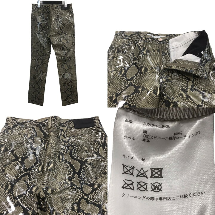 楽天市場】【中古】JOHN LAWRENCE SULLIVAN 19AW｢Python Coated Cotton 