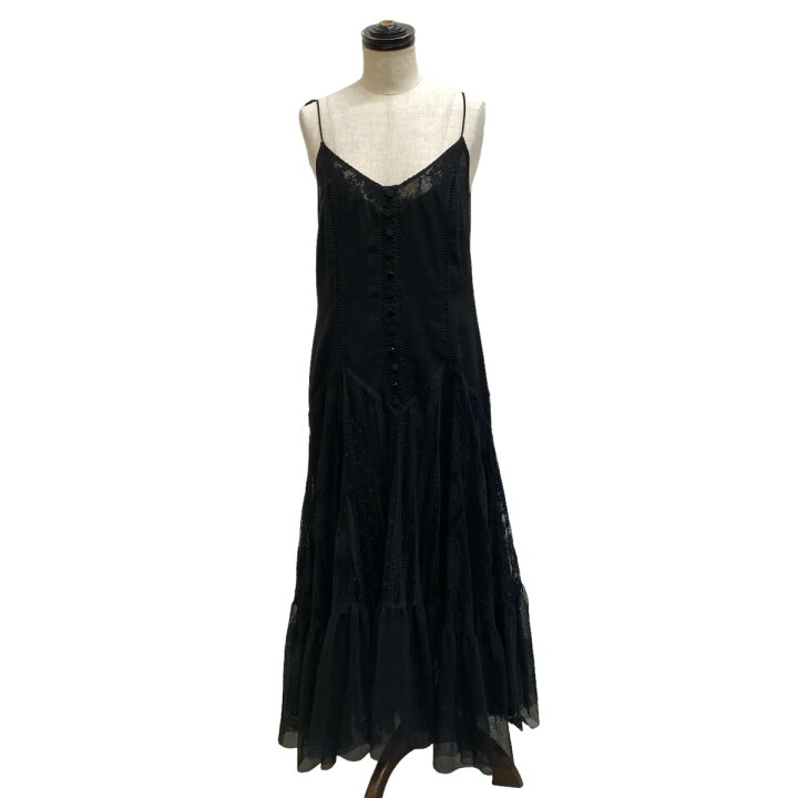 楽天市場】【中古】Her lip to Lace-Trimmed Satin Cami Dress  