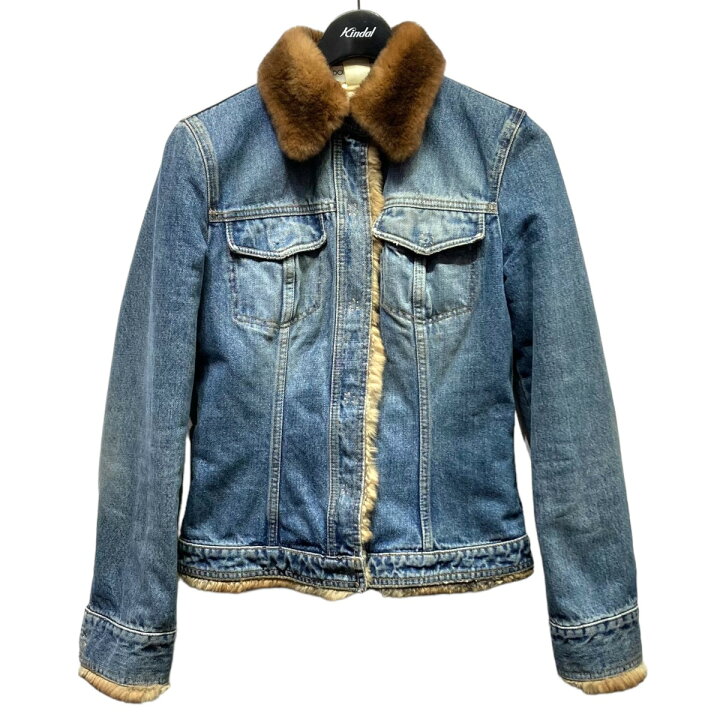 楽天市場】【中古】DOLCE＆GABBANA裏地ファー デニム ジャケット A5088 