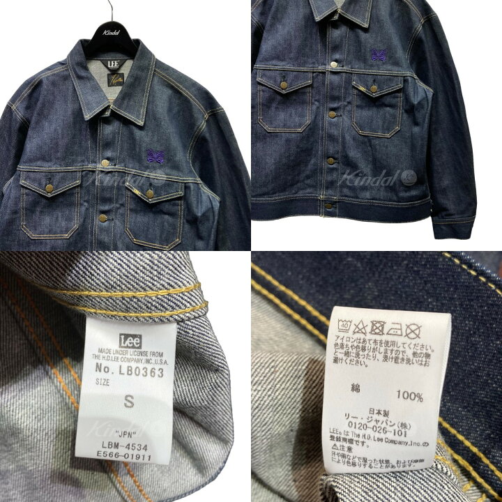 楽天市場】【中古】Needles×LEE デニムジャケット LB0363 インディゴ 