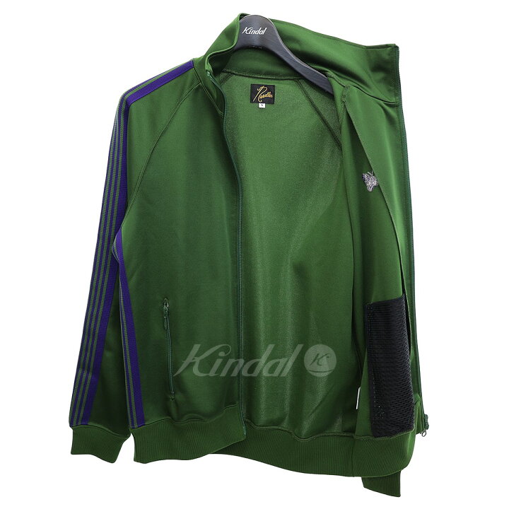 楽天市場】【中古】Needlesジャージトラックジャケット NS244 グリーン 