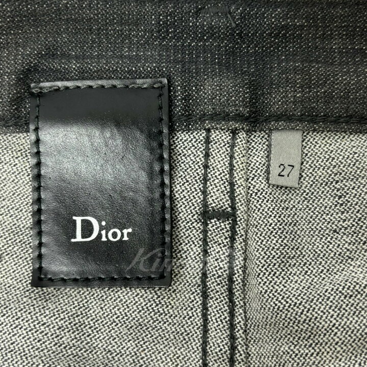 楽天市場】【中古】Dior Homme デニムパンツ グレー サイズ：27 