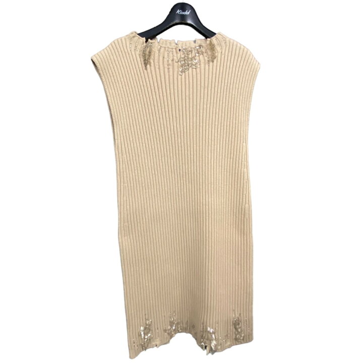楽天市場】【中古】LOUIS VUITTONビジューノースリーブニット 