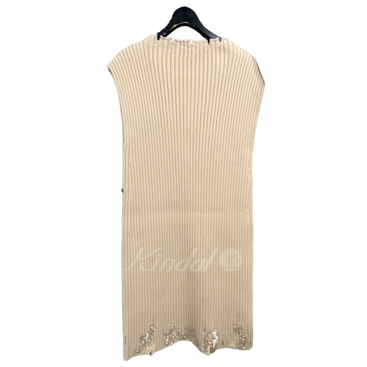 楽天市場】【中古】LOUIS VUITTONビジューノースリーブニット 