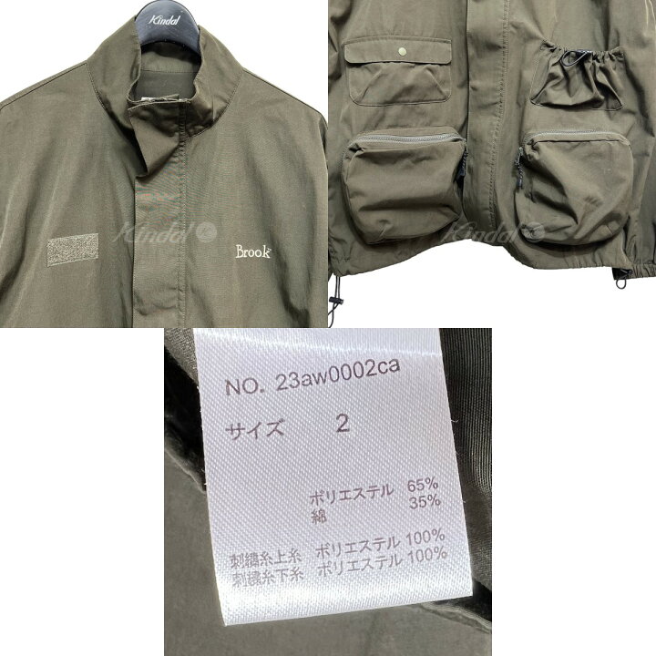 楽天市場】【中古】BROOK 2023AW Work JK ワークジャケット オリーブ 