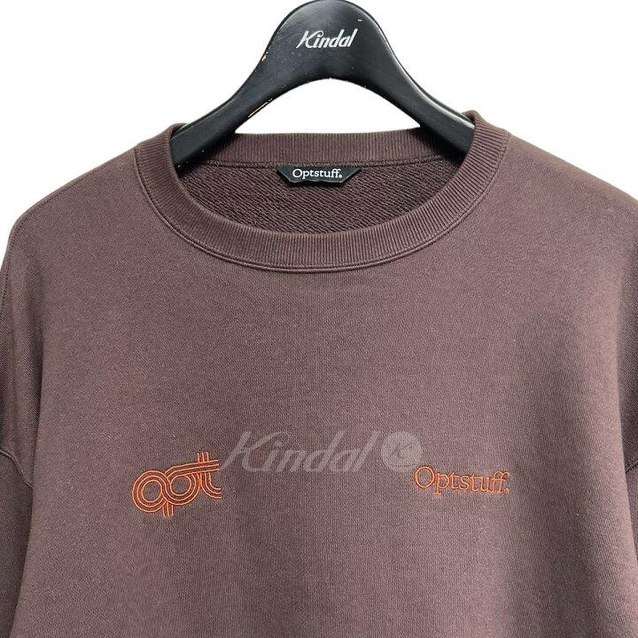 楽天市場】【中古】OPTSTUFF CREWNECK SWEAT SHIRT クルーネック 