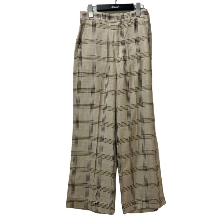 楽天市場】【中古】6(ROKU) BEAUTY＆YOUTHNEP CHECK PANTS ワイド  