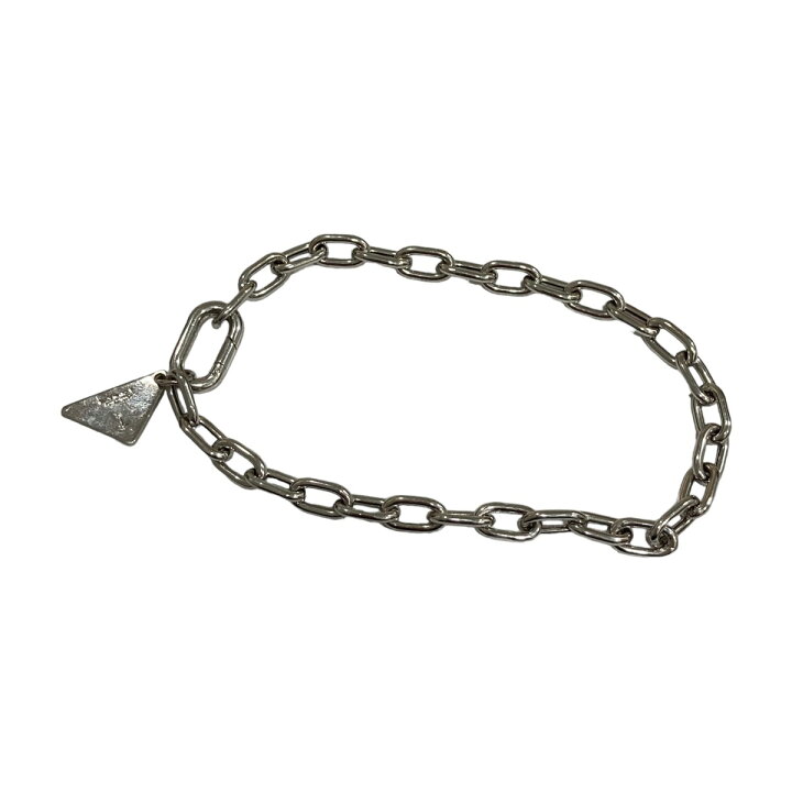 楽天市場】【中古】PRADA Ag925 チェーンブレスレット 2JB357 シルバー 