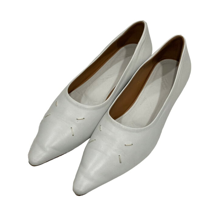 楽天市場】【中古】Maison Margielaポインテッド トゥ バレリーナ 