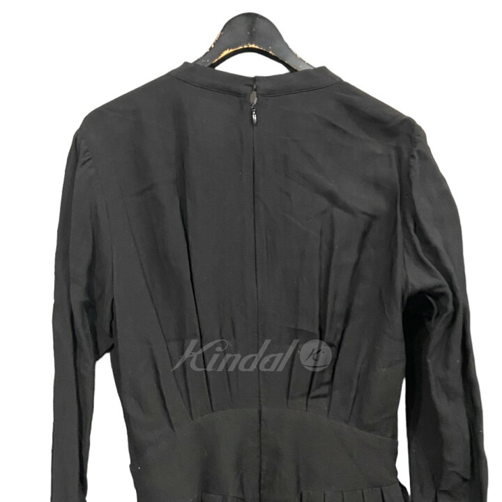楽天市場】【中古】LIMI feu タックギャザーミニワンピース ブラック 