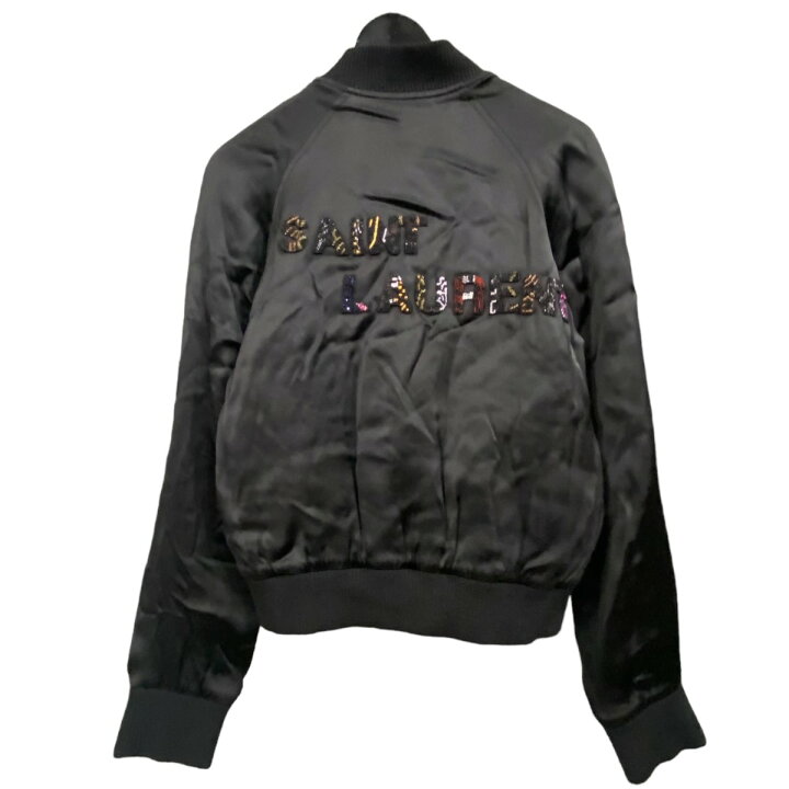 楽天市場】【中古】SAINT LAURENT PARIS ビーズ装飾テディジャケット  