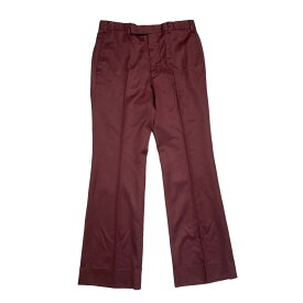 【中古】LITTLEBIG　Flare Trousers フレアトラウザーパンツ スラックス／lb203 pt01 エンジ サイズ：44 【250224】（リトルビッグ）