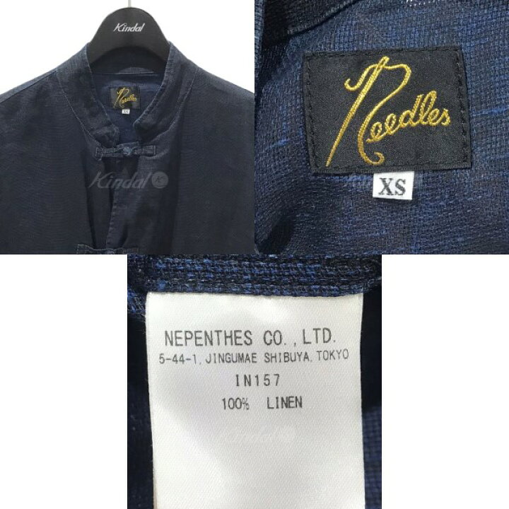 楽天市場】【中古】Needlesチャイナシャツ China Shirt - Linen Cloth 