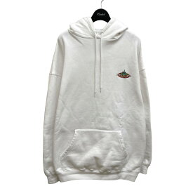 【中古】BALENCIAGA　20SS Bonjour Hoodie パーカー 578135 ホワイト サイズ：XS 【260224】（バレンシアガ）