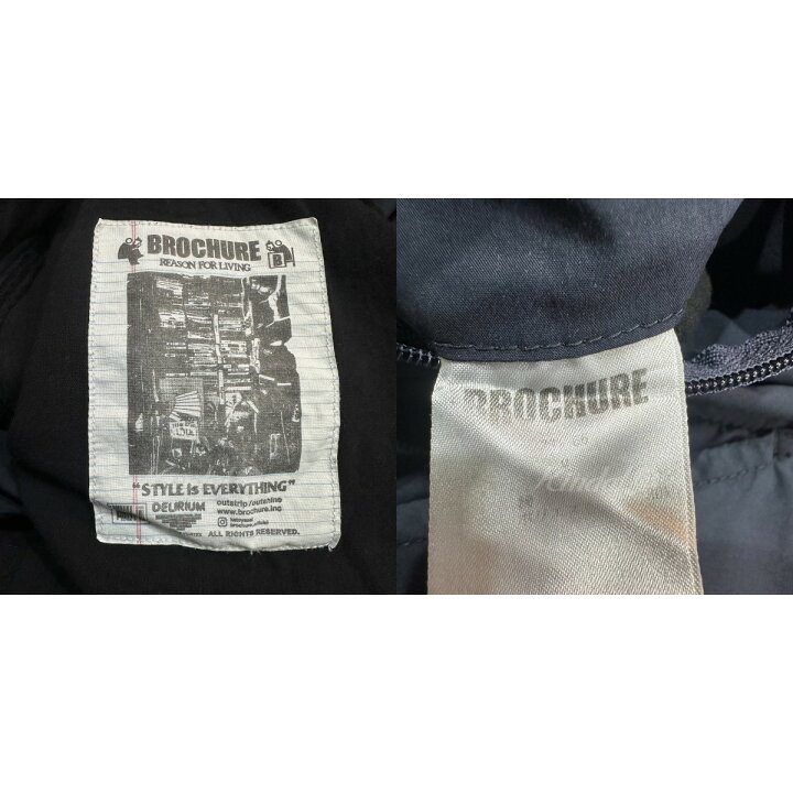 楽天市場】【中古】BROCHURE 23SS Daichi Y pants パンツ ネイビー 