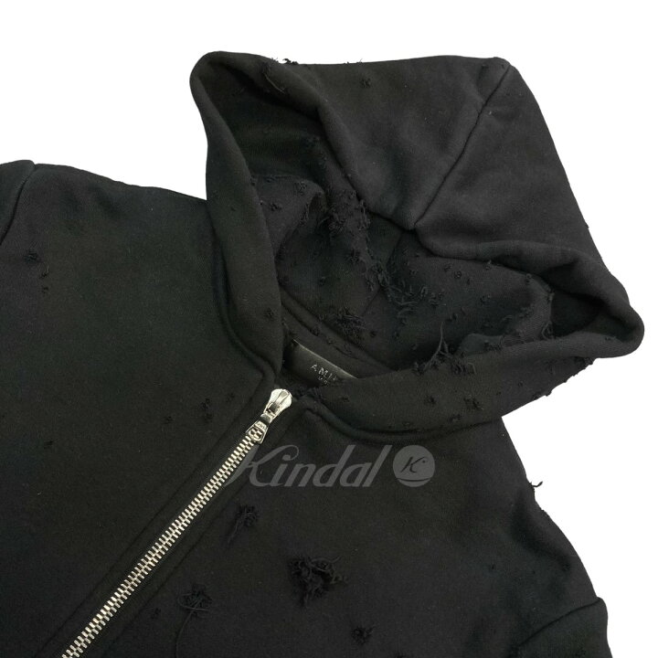 楽天市場】【中古】AMIRIショットガンクラブ ダメージ加工ジップ 