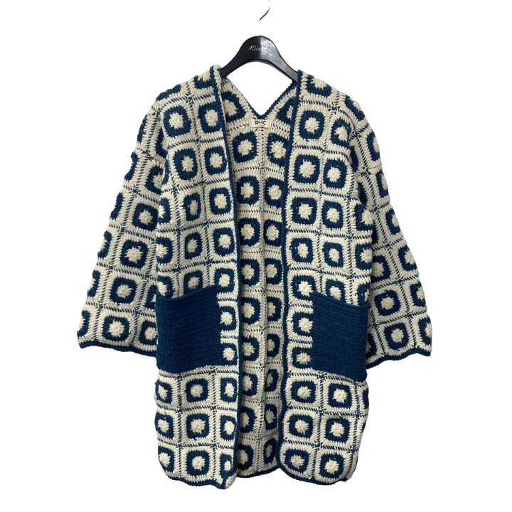 楽天市場】【中古】RHC Ron Herman かぎ編みニットロングカーディガン 
