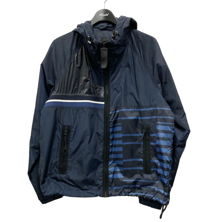 楽天市場】【中古】HUGO BOSS マウンテンパーカー ネイビー×ブルー  