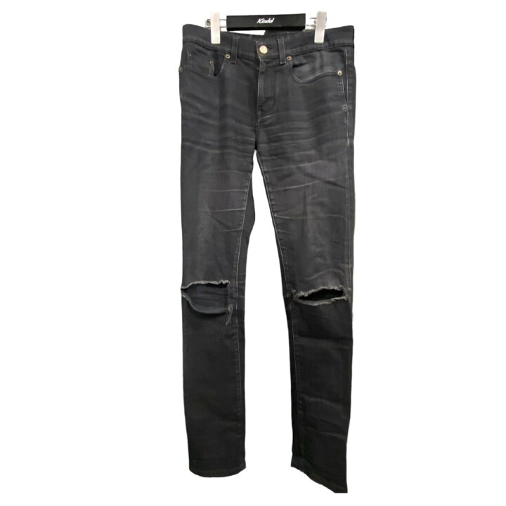楽天市場】【中古】SAINT LAURENT PARIS ダメージ加工スキニーデニム 