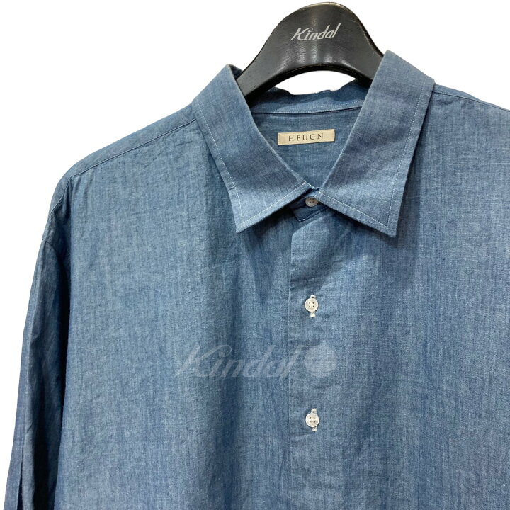 楽天市場】【中古】HEUGN 長袖シャツ ネイビー サイズ：6 【260224 