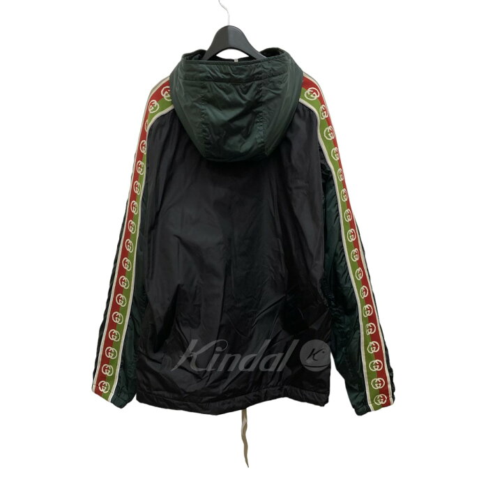 楽天市場】【中古】GUCCIサイドラインナイロンジャケット 598722 Z4039 