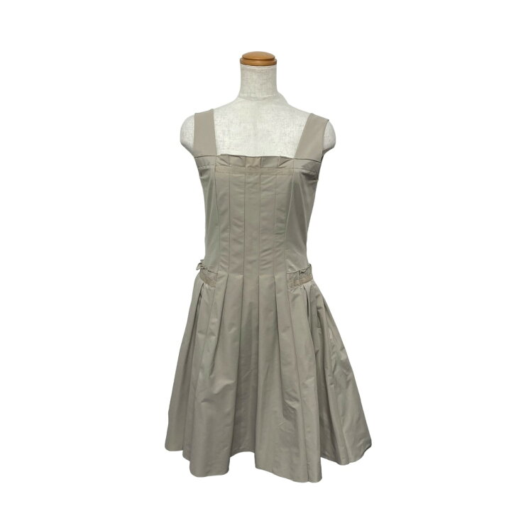 楽天市場】【中古】FOXEY NEWYORK ワンピース ベージュ サイズ：38  