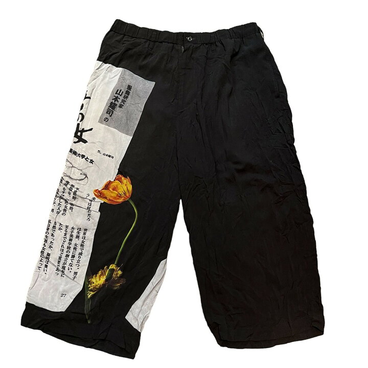 楽天市場】【中古】BLACK Scandal Yohji Yamamoto 19SSプリントパンツ 