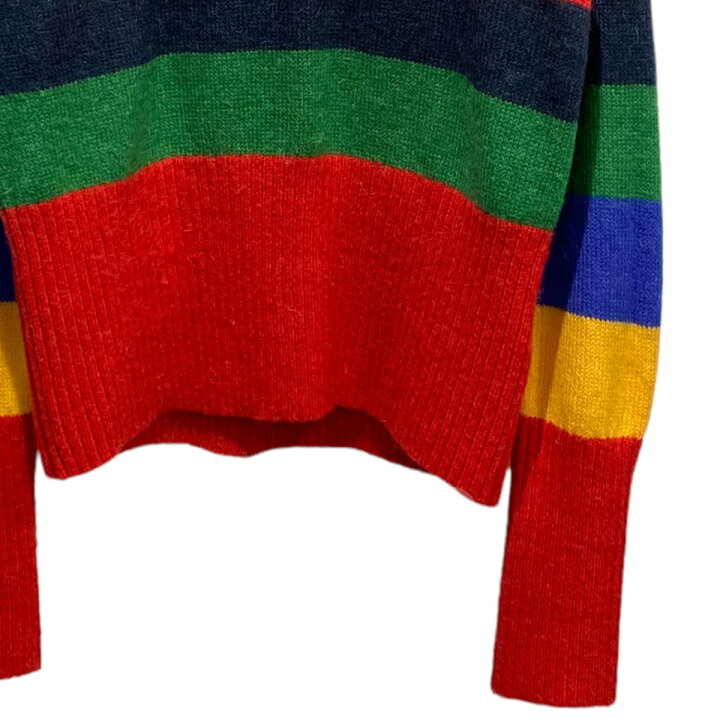 楽天市場】【中古】ZARA ×Harry Lambert ボーダーニット マルチカラー 
