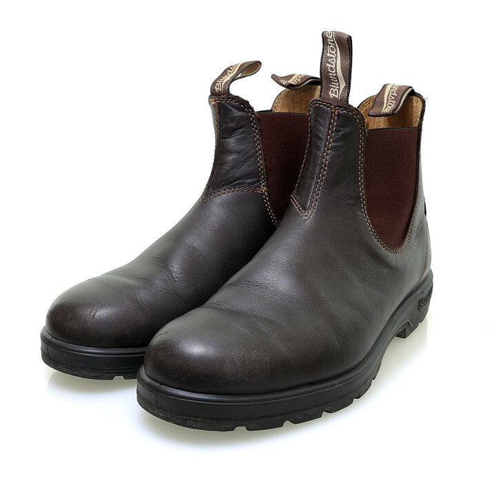 楽天市場】【中古】blundstoneサイドゴアブーツ ブラウン サイズ：8(26 