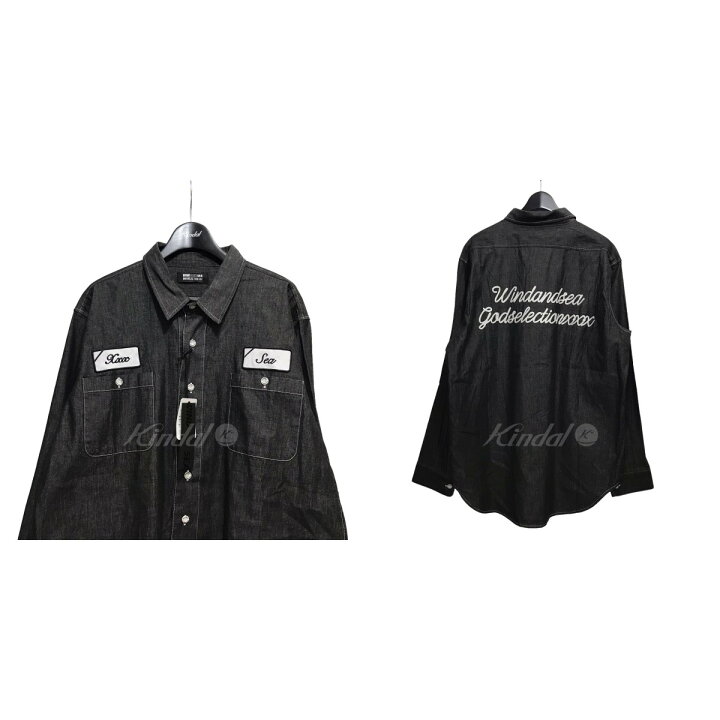 楽天市場】【中古】WIND AND SEA ×GOD SELECTION XXX ｢Chambray Shirt 