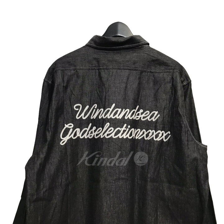楽天市場】【中古】WIND AND SEA ×GOD SELECTION XXX ｢Chambray Shirt 