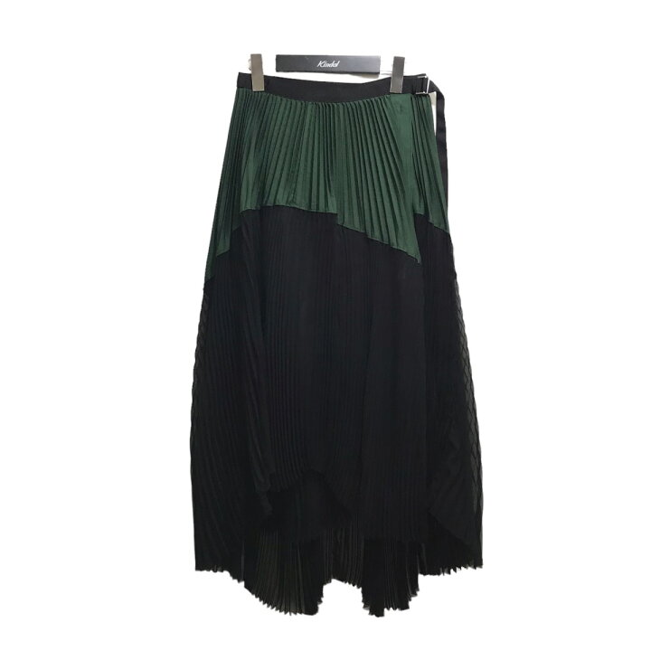 楽天市場】【中古】sacai 20AW アシンメトリープリーツフレアスカート 