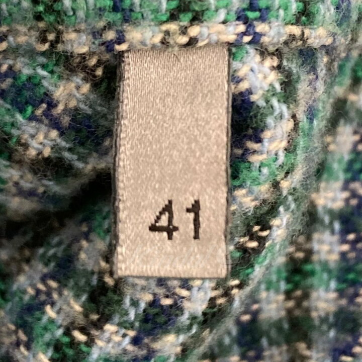 楽天市場】【中古】Christian Dior 2023AW 胸刺繍チェックシャツ 