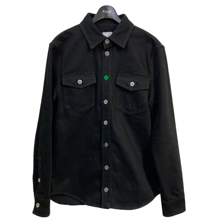 楽天市場】【中古】BOTTEGA VENETA デニムシャツ ブラック サイズ：44 