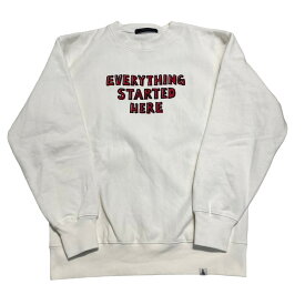 【中古】SOPHNET．　2022SS WILD STYLE CREWNECK SWEAT スウェット ホワイト サイズ：M 【270224】（ソフネット）