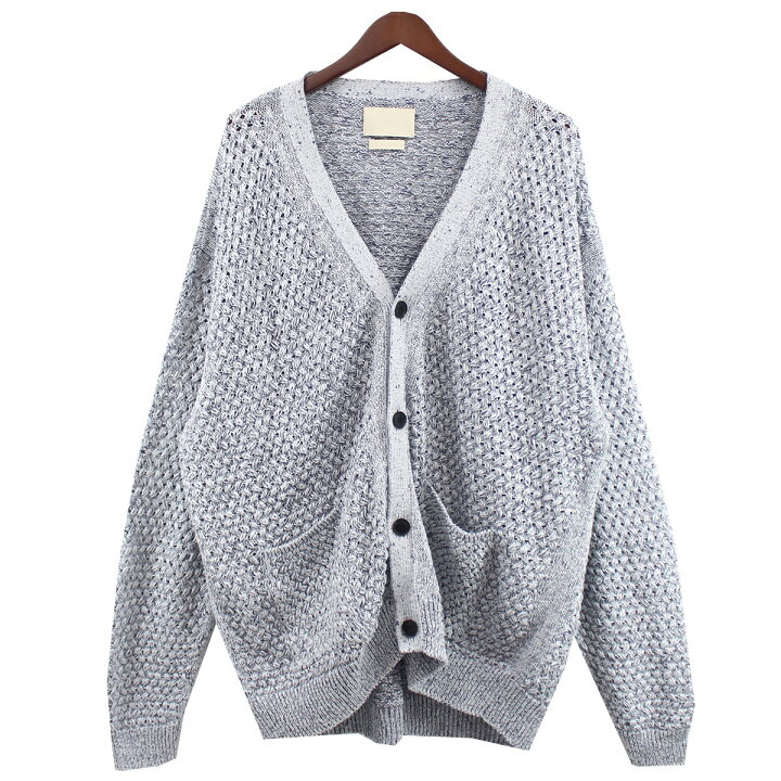 楽天市場】【中古】YOKE 23SS MESH CARDIGAN メッシュ ニット 