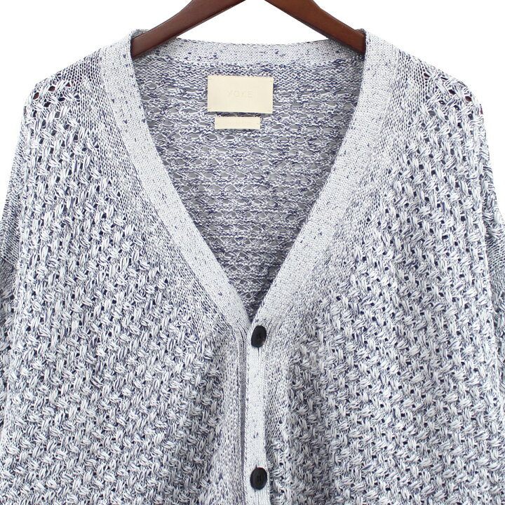 楽天市場】【中古】YOKE 23SS MESH CARDIGAN メッシュ ニット 