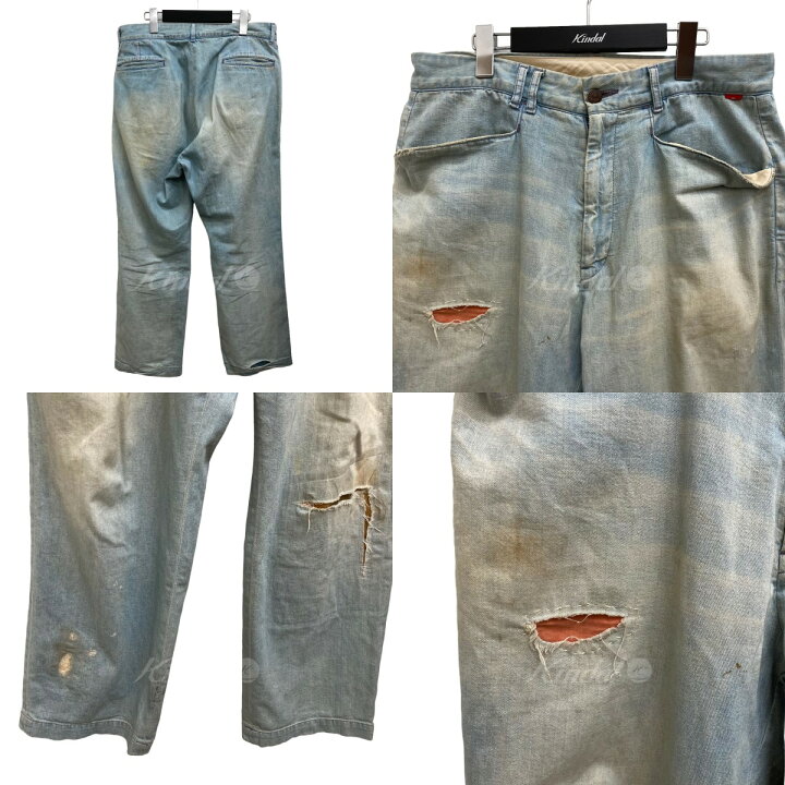 楽天市場】【中古】anachronormREMAKED L POCKET DENIM STRAIGHT PANTS 