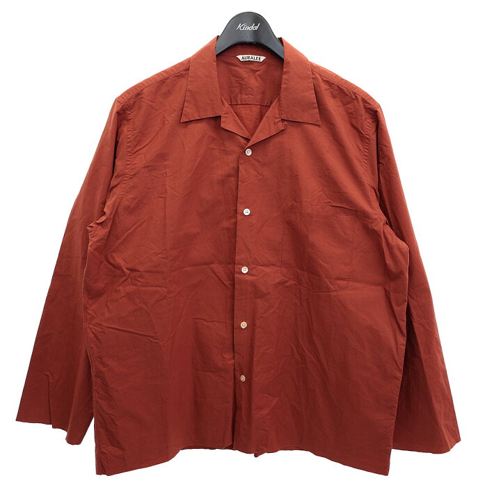 楽天市場】【中古】AURALEE オープンカラーシャツ SELVEDGE WEATHER  